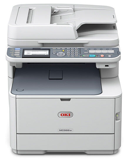 Review máy in laser màu đa năng scan, fax Oki MC362w