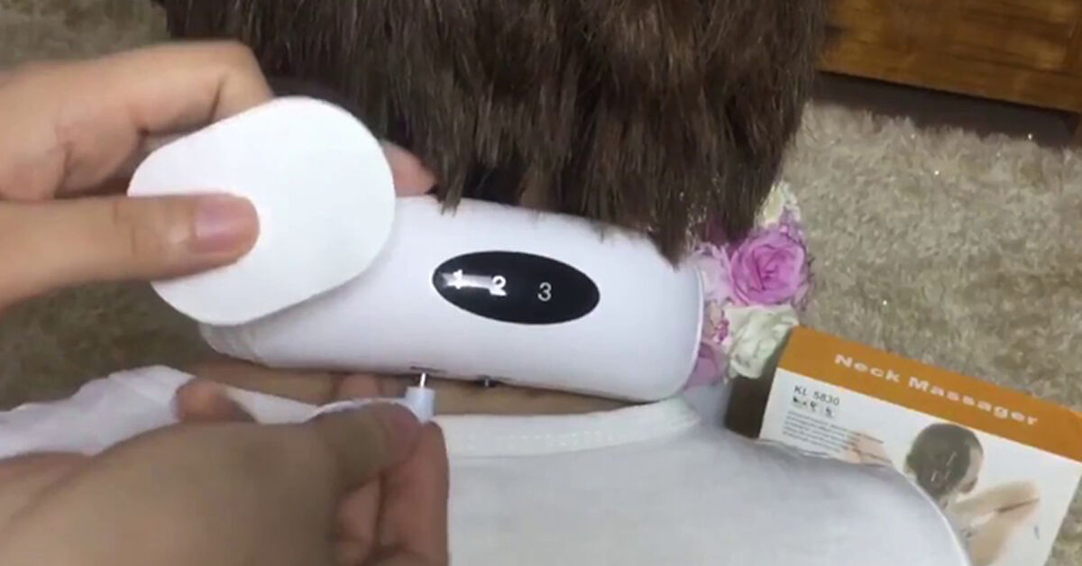 Review máy massage cổ 3d có tốt không?