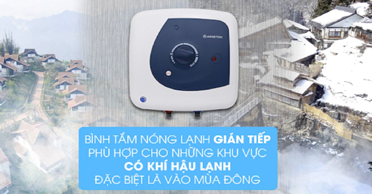 Review máy nước nóng Ariston Star N 15 R 2.5 Fe chi tiết