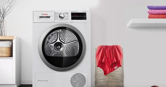 Review máy sấy quần áo Bosch WTB86201SG 8kg serie 6