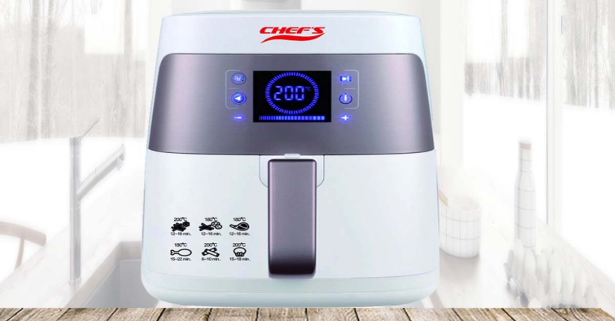 Review nồi chiên không dầu Chefs EH CWF180