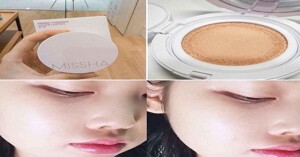 Review phấn nước Missha hồng Magic Cushion Cover Lasting