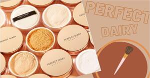 Review phấn phủ Perfect Diary Mineral Loose Powder