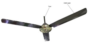 Review quạt trần KDK 5 cánh và 3 cánh