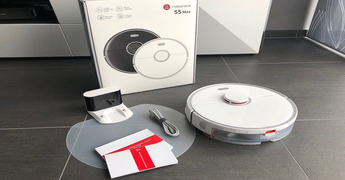 Review robot hút bụi lau nhà Xiaomi Roborock S5 Max