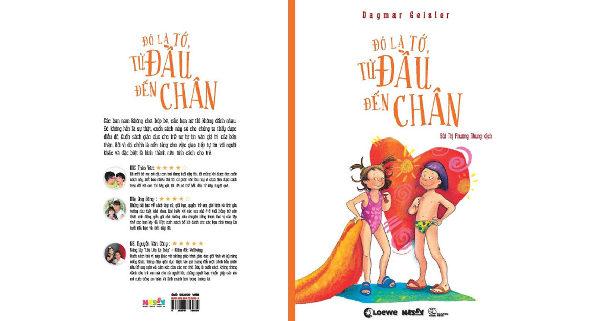 Review sách Đó là tớ, từ đầu đến chân - Cẩm nang giáo dục giới tính cho bố mẹ và con