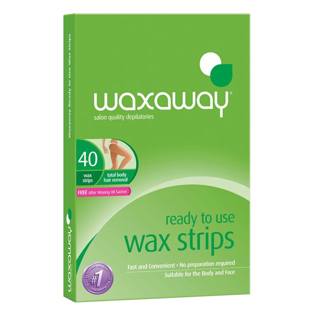 Review sáp tẩy lông Waxaway Ready to Use Wax Strips