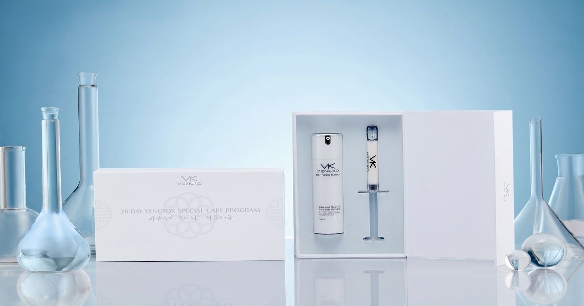 Review set trẻ hóa da 28 - Day Venutox Special Care Program từ thương hiệu dược mỹ phẩm nội địa Hàn Quốc Venuko
