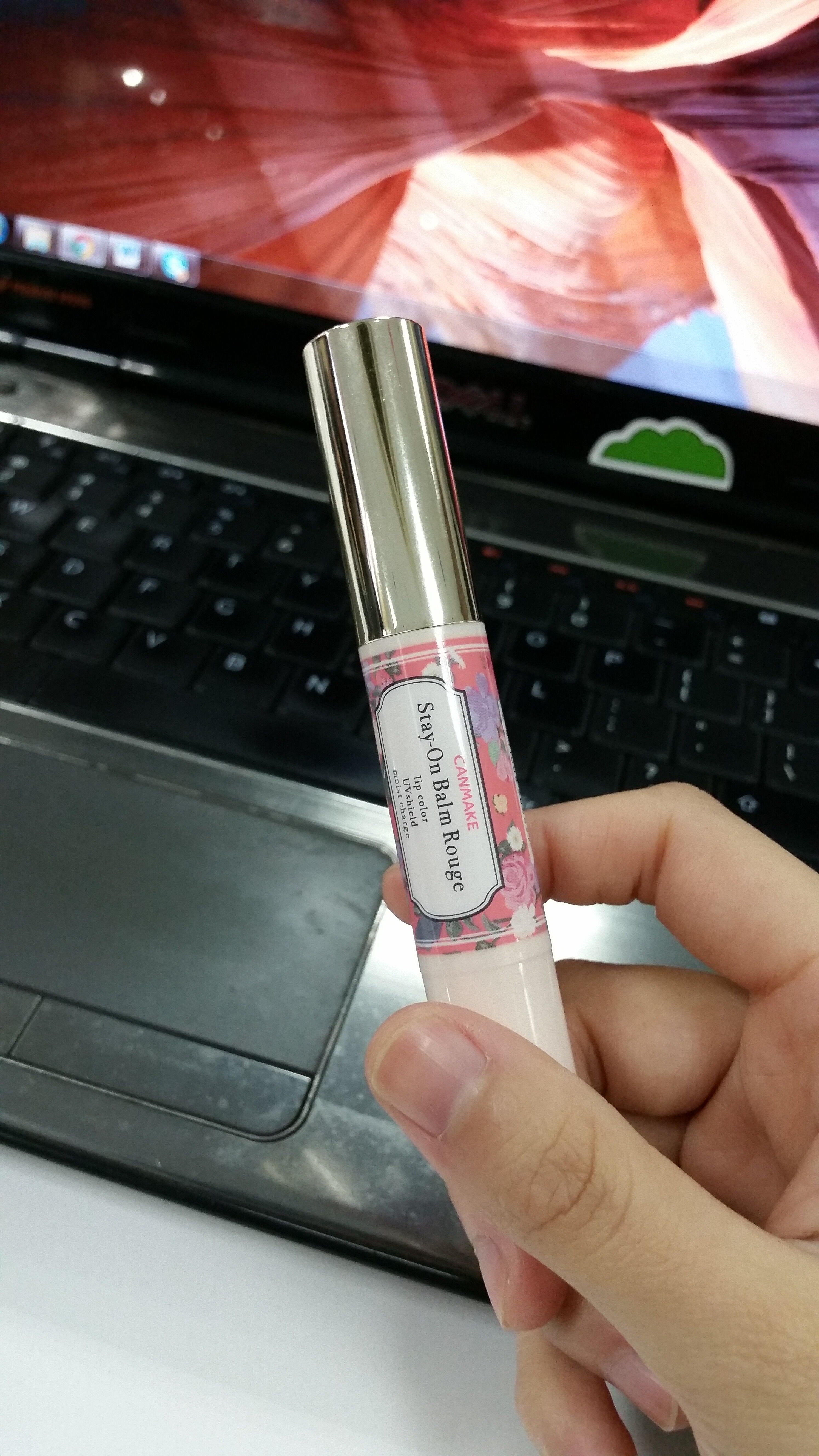 Review son dưỡng môi Canmake Stay on Balm Rouge