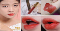 Review son kem BBIA màu 12 - màu cam cháy nóng bỏng