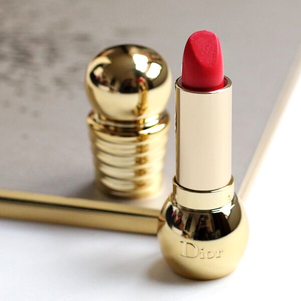 Review son lì Diorific màu 540 - tone cam hồng tươi trẻ