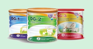 Review sữa dê Dg có tốt không, có mấy số, giá bao nhiêu, bán ở đâu?