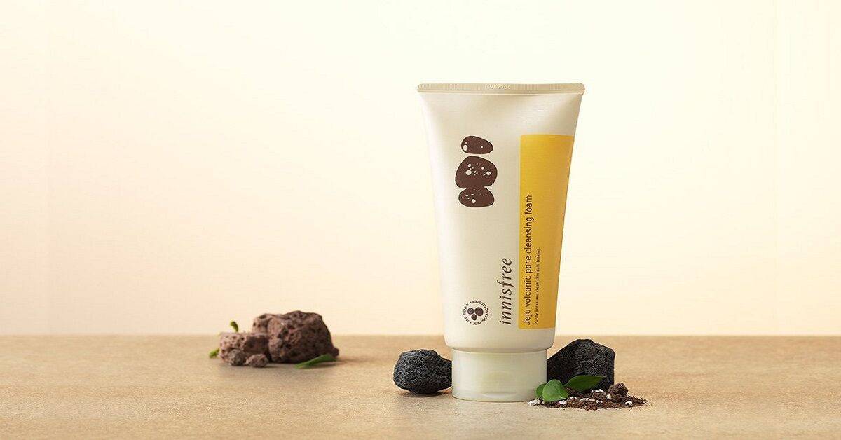 Review sữa rửa mặt Innisfree cho da dầu - Innisfree Jeju Volcanic Pore Cleansing