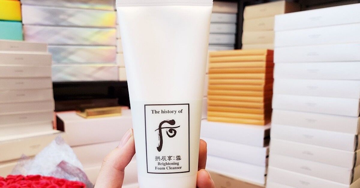 Review sữa rửa mặt Whoo trắng, giấc mơ Bạch Tuyết có xa vời?