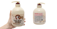 Review sữa tắm Hàn Quốc Milk Body Shower: Chai to tiết kiệm, da mềm mà thơm