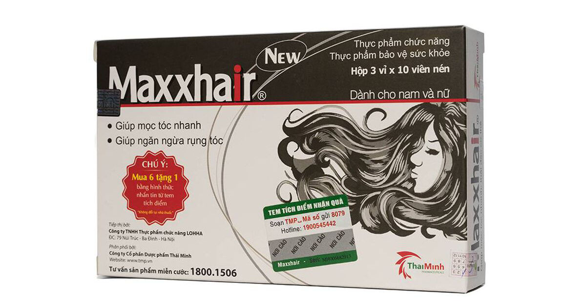 Review thuốc mọc tóc Maxxhair – uống vào tóc có dài và dày không?
