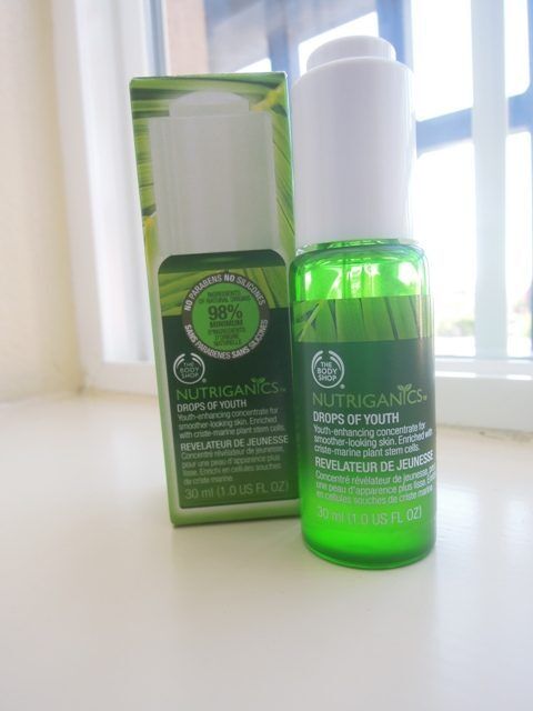 Review toner The Body Shop Nutriganics Drops of Youth