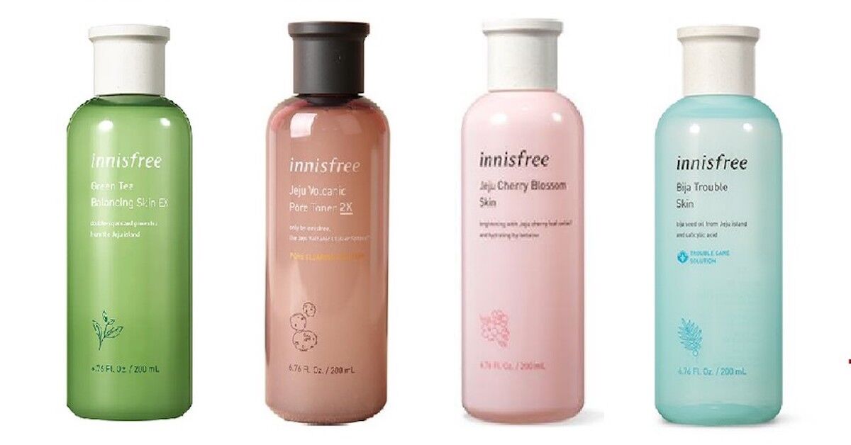 Review top 5 nước hoa hồng Innisfree hot nhất 2021