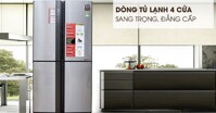 Review tủ lạnh 4 cánh Sharp SJ-FX630V-ST 626 lít chất lượng liệu có xứng đáng để đầu tư?