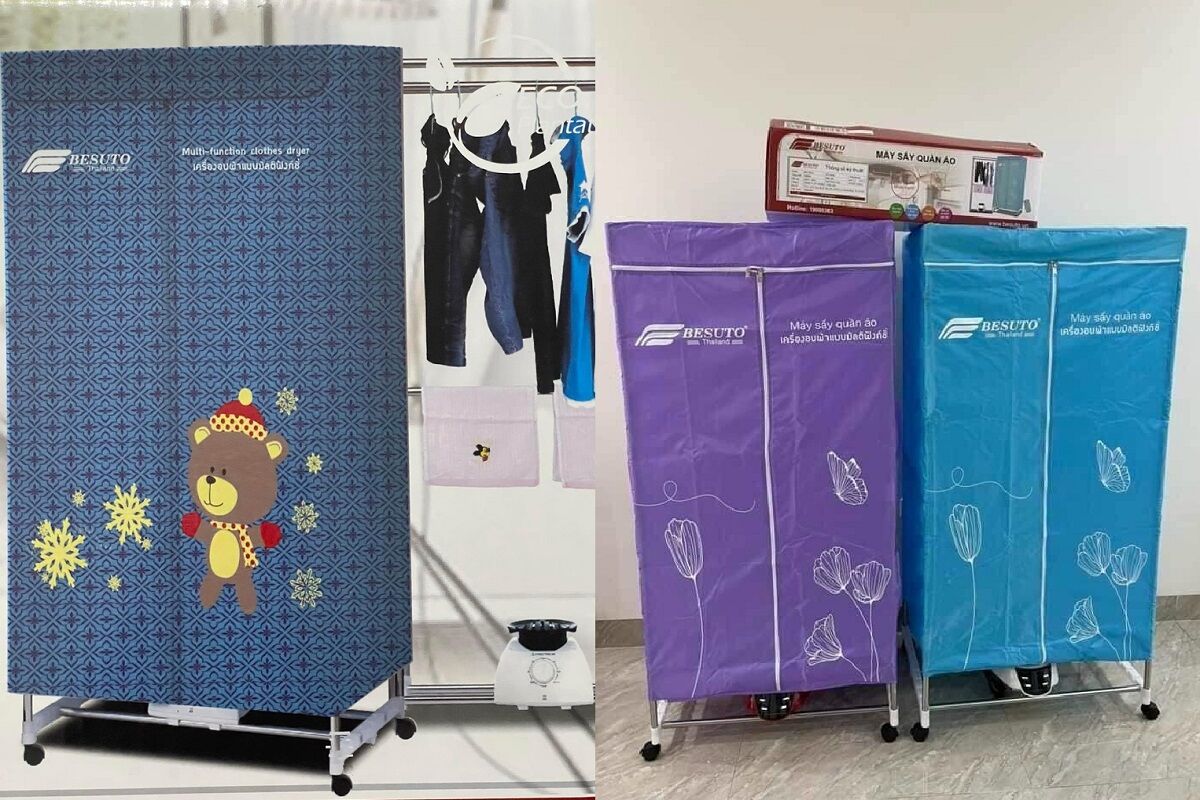 Review tủ sấy quần áo Besuto có tốt không? Gợi ý các model tủ sấy Besuto nên mua