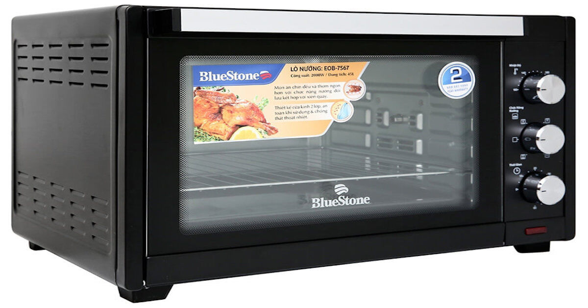 Review và đánh giá chi tiết về lò nướng Bluestone EOB-7567