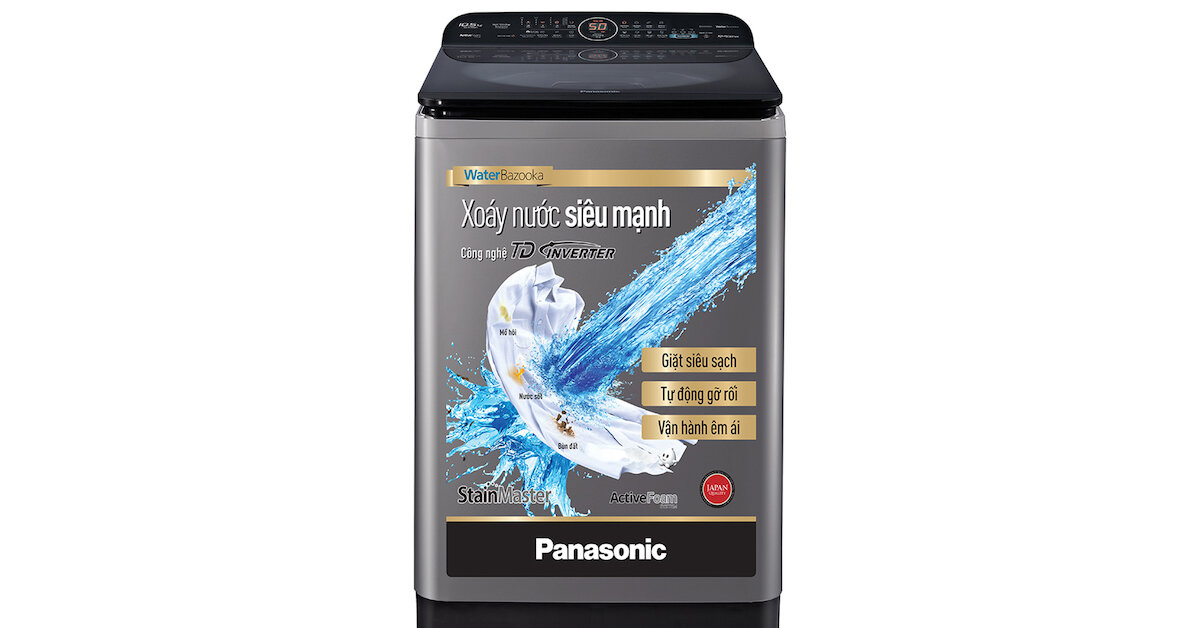 Review về dòng máy giặt Panasonic 11 5kg NA-FD11AR1BV, người dùng thấy sao?