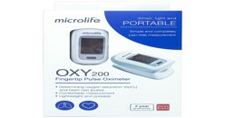 Review về máy đo SpO2 Microlife Oxy200