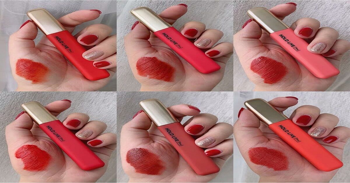 Review về set son kem Holdlive hàng nội địa Trung