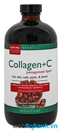 Review về thức uống bổ sung Collagen +C Pomegranate Liquid