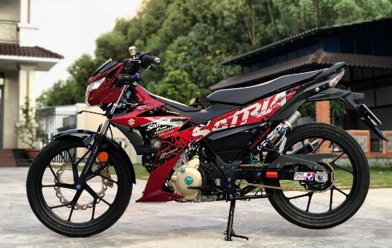Review xe côn tay Suzuki Satria F150 nhập khẩu có tốt không, giá bán