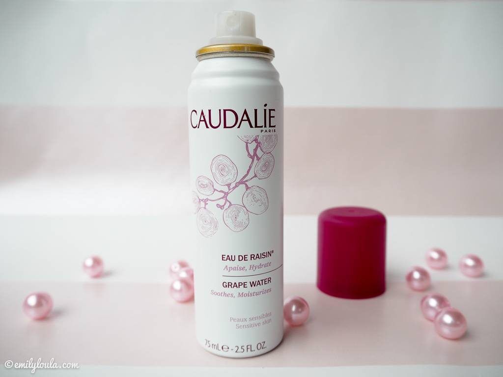 Review xịt khoáng Caudalie Limited Edition Grape Water