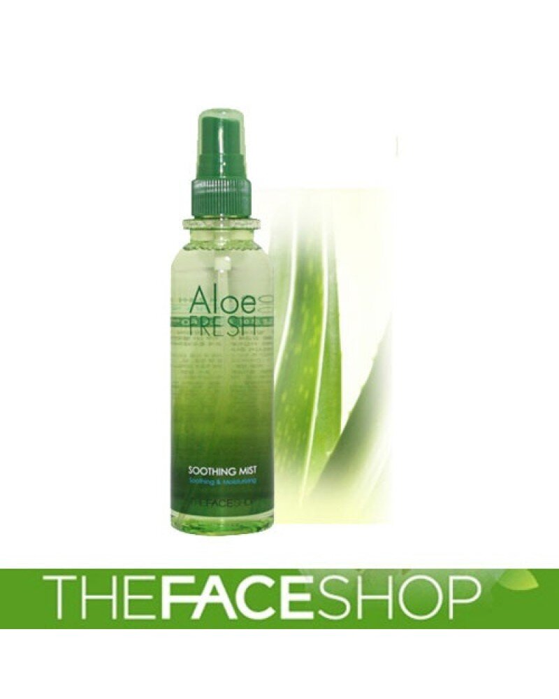 Review xịt khoáng lô hội The Face Shop Aloe Fresh Soothing Mist