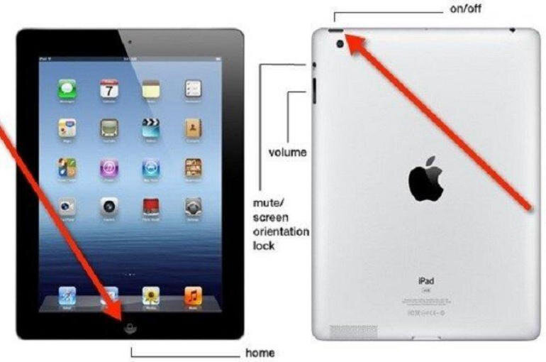Reset cứng thiết bị iPad