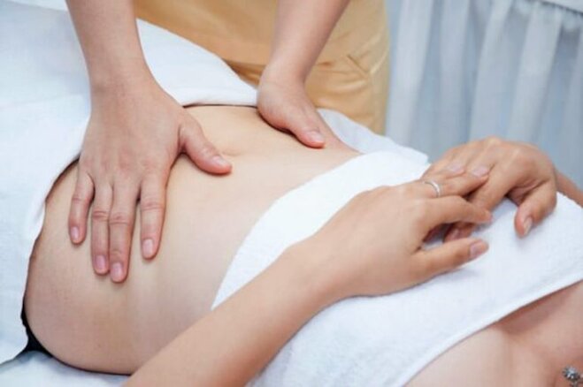 Massage bụng