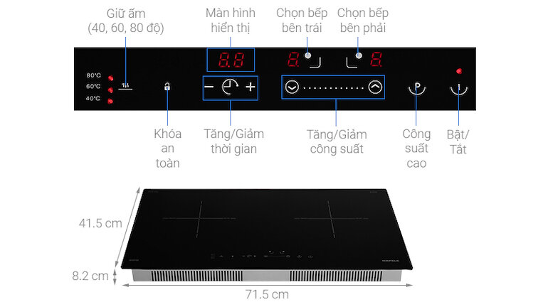 Bếp từ Hafele