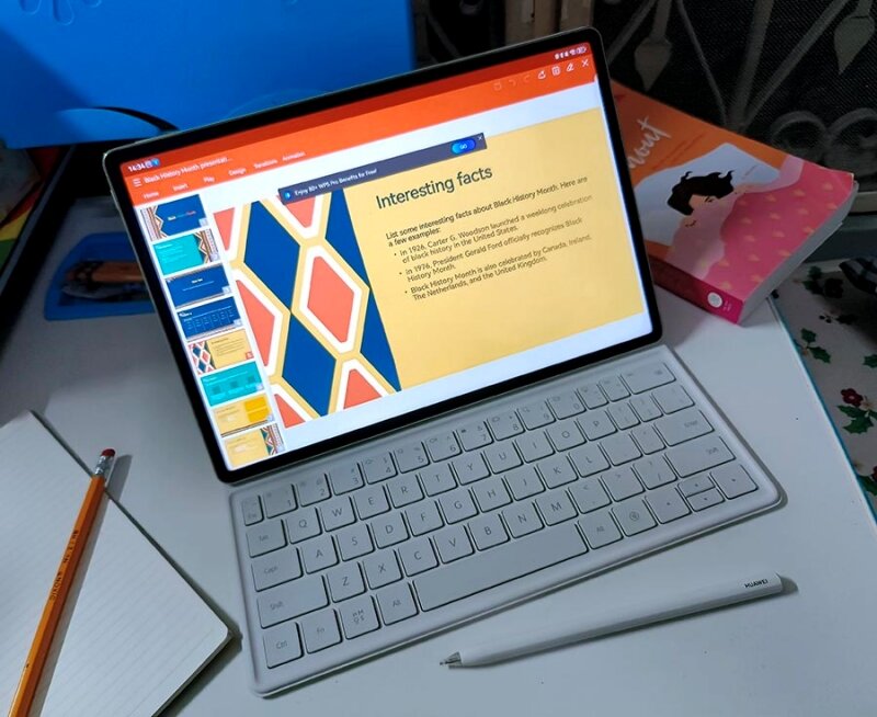 Huawei MatePad 12 X: Trải nghiệm toàn diện từ màn hình đọc sách đến bàn phím tiện lợi