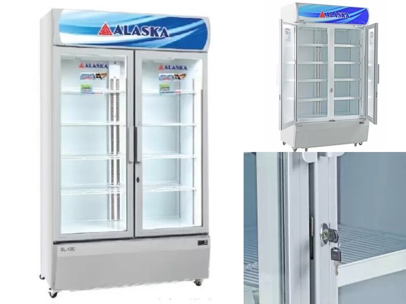 Tham khảo 9 điểm nổi bật của tủ mát Alaska 2 cánh 1200 lít SL12C