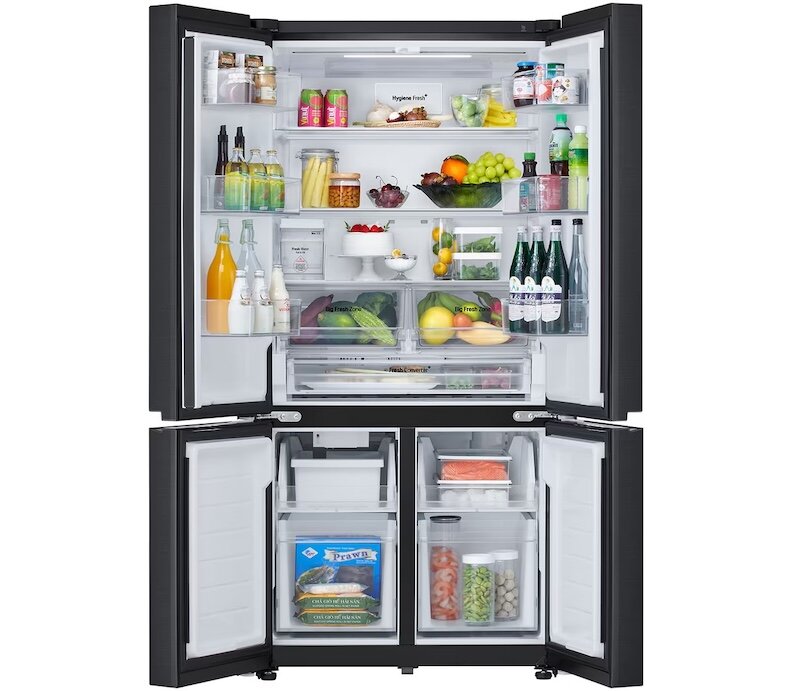 Tìm hiểu các tính năng nổi bật của tủ lạnh LG Inverter 575 lít Multi Door LFB58BLMA