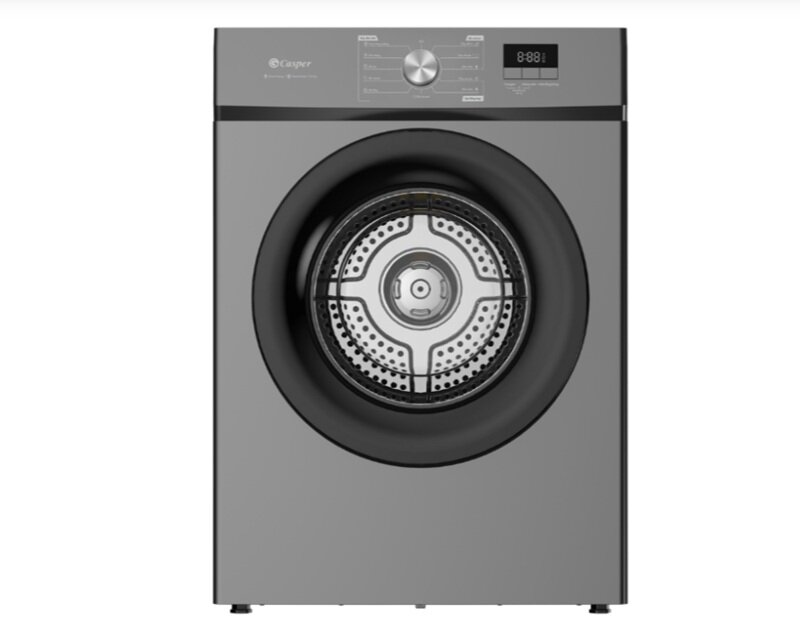 Máy sấy quần áo Casper TD-E82VG1 gây ấn tượng nhờ trang bị hiện đại, giá lại 