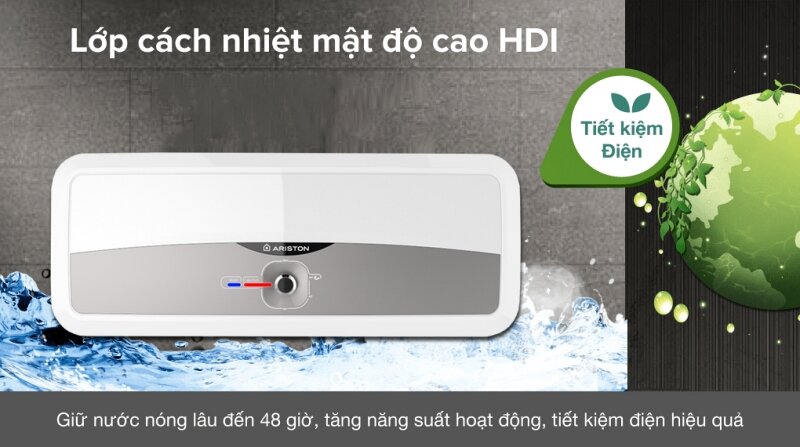 Ariston Slim2 30 RS - Tổng hợp ưu nhược điểm người dùng cần biết