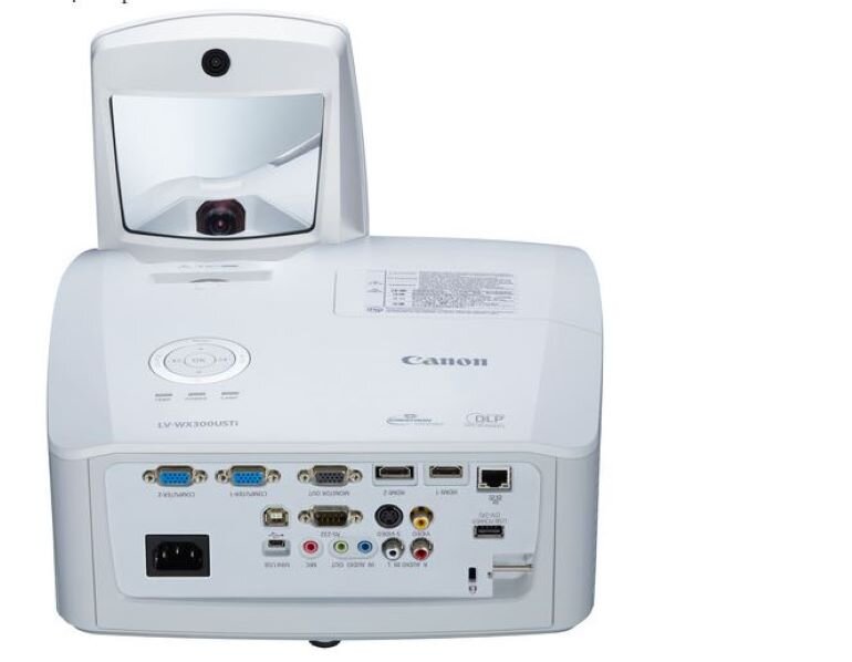 máy chiếu Canon LV-WX300USTi siêu gần