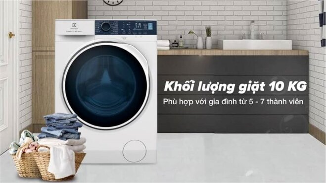 Máy giặt Electrolux 10Kg EWF1024P5WB