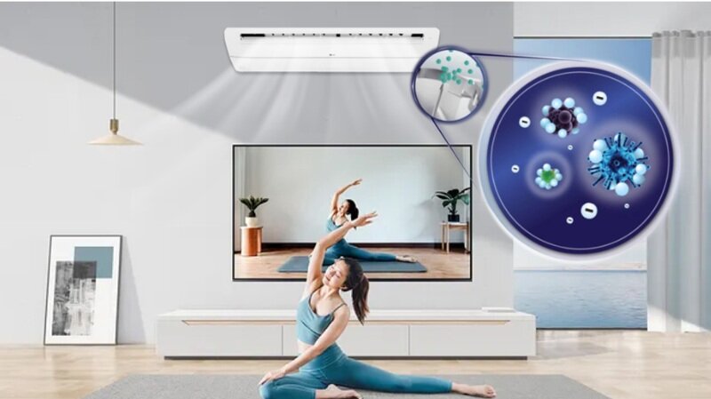 Dàn lạnh áp trần LG AMNQ18GTTA0 - giải pháp làm mát tối ưu cho phòng khách sang trọng