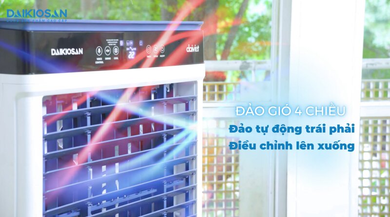 Đánh giá Daikiosan DM117: Máy làm mát độc đáo với tính năng điều khiển bằng giọng nói
