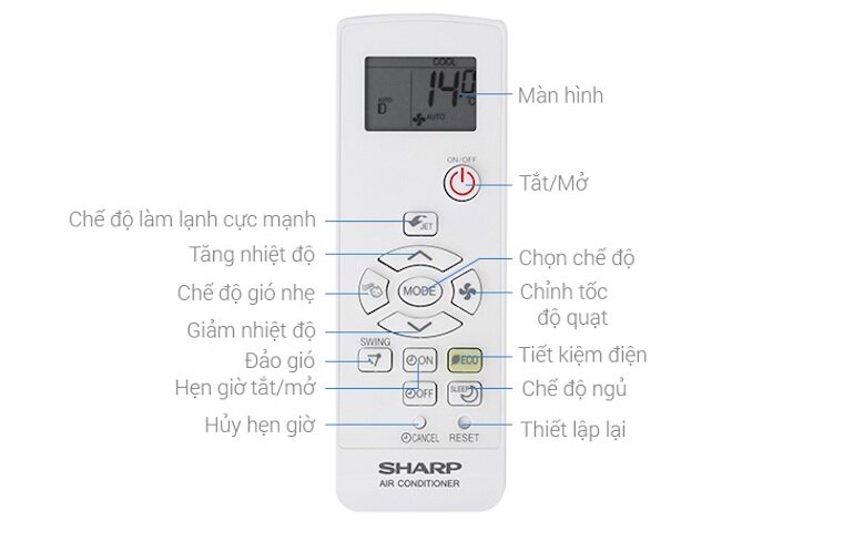 Cách sử dụng điều hòa Sharp hiệu quả và phát huy tối đa công dụng