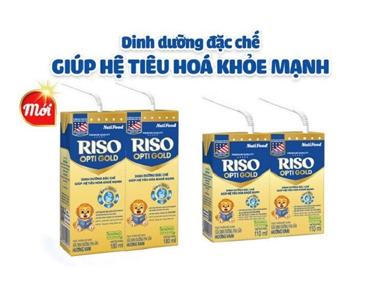 Sữa bột pha sẵn Riso OptiGold
