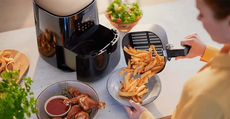 Nồi chiên có thể làm được rất nhiều món ăn khác nhau nồi chiên không dầu