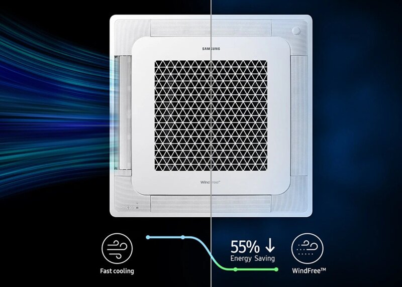 Điều hòa âm trần Samsung AC052TN4DKC/EA giá rẻ mà rất tiết kiệm điện, có WindFree cao cấp!