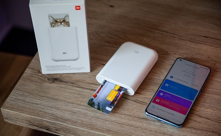 Thiết kế của máy in ảnh mini Xiaomi