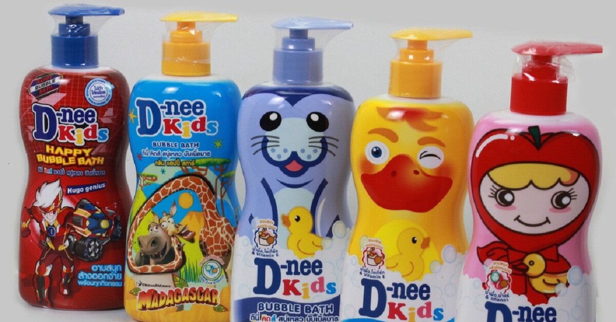 Review chi tiết sữa tắm Thái Lan cho bé Dnee - thơm, đẹp, rẻ, bé nào cũng thích